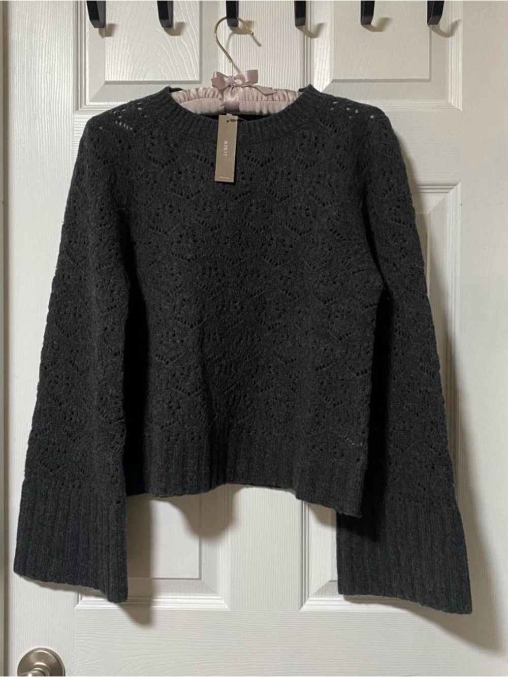 J. Crew Women’s Dark Grey Merino Wool Sweater
